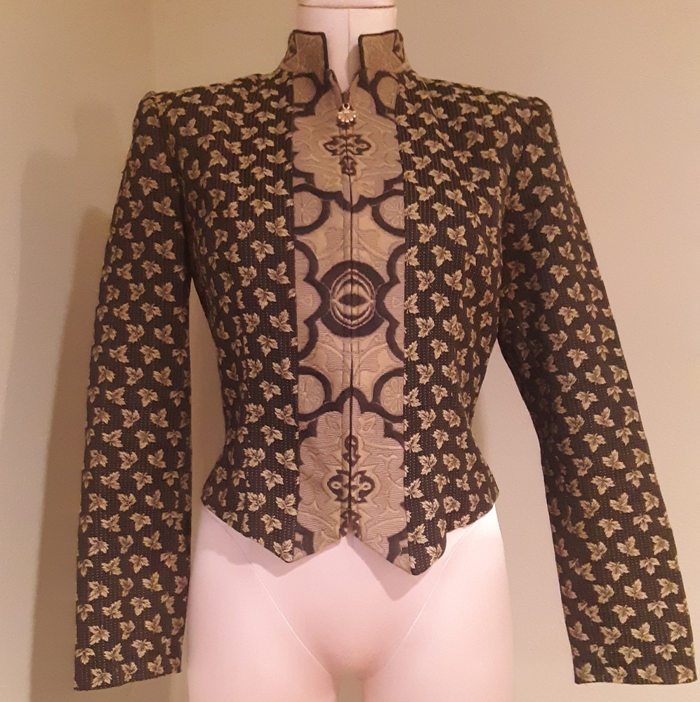 Vintage Floral Blazer